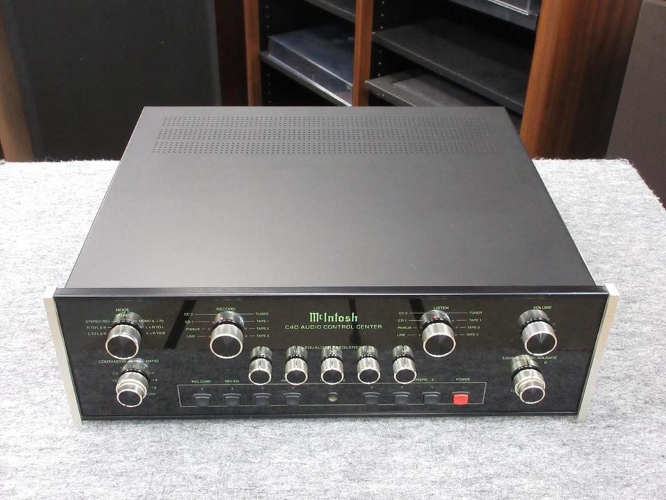 ◼️ジャンク品◼️マッキントッシュC40 AUDICONTROL CENTER ◼️ジャンク品◼️マッキントッシュC40 AUDICONTROL CENTER McIntosh