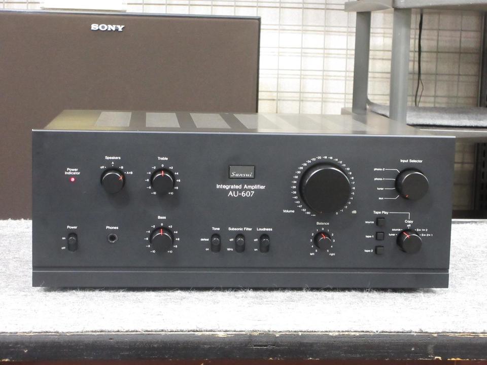 【初代・希少】SANSUI AU-607 初代・希少】SANSUI AU-607