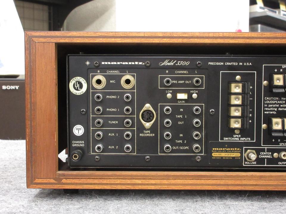 model 3300 marantz - 中古オーディオ 高価買取・販売 ハイファイ堂