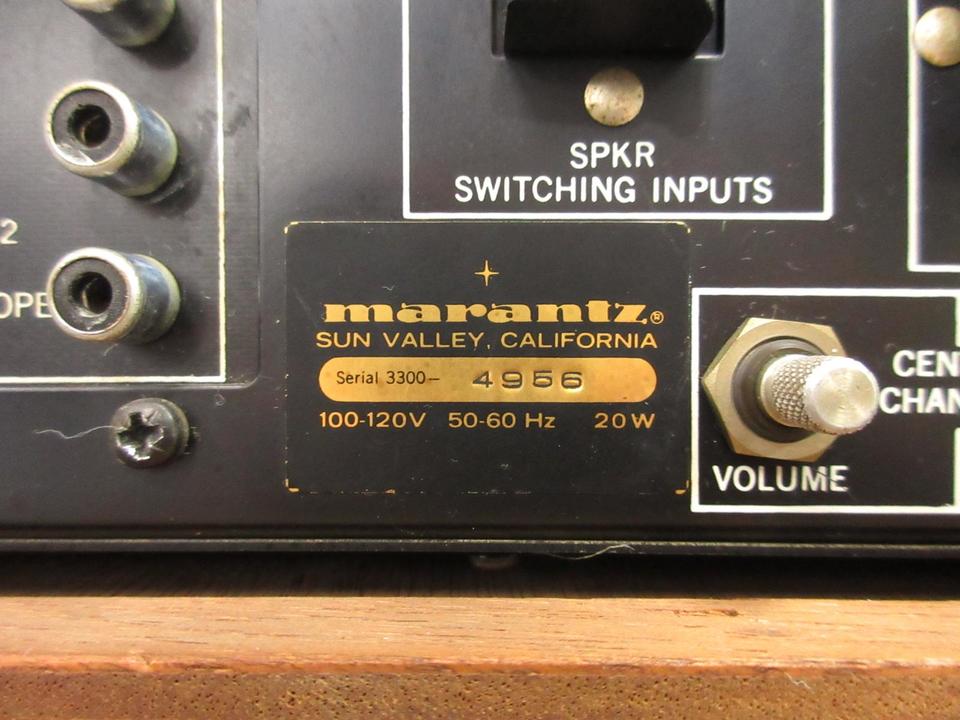 通電確認のみ marantz マランツ Model 3300 Marantz model 3300 コントロールアンプ / 札幌の中古オーディオ