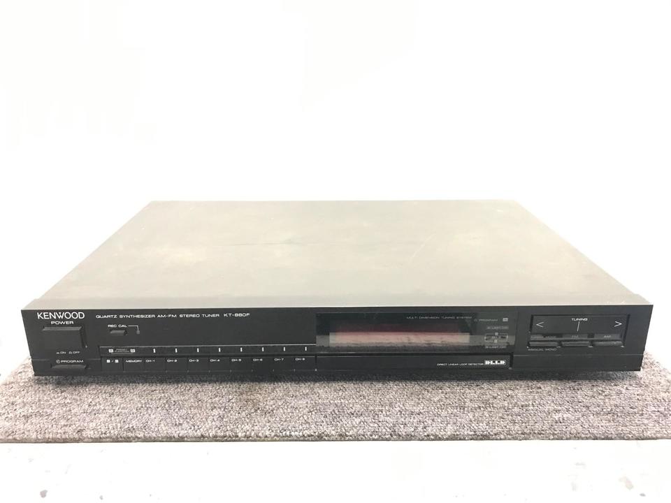 KENWOOD KT-880F AM FM ステレオチューナー 中古品 動作品 KT-880F KENWOOD - 中古オーディオ 高価買取・販売 ハイファイ堂
