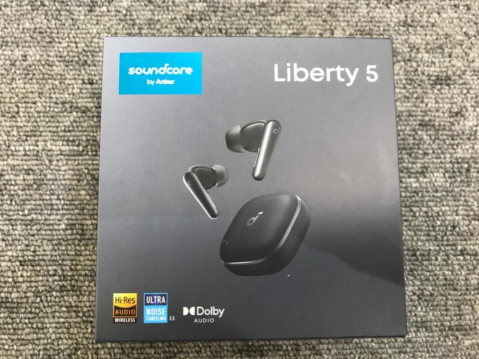 【中古】ワイヤレスイヤホン soundcore Liberty5 Anker (アンカー) ワイヤレスイヤホン Soundcore Liberty5 動作