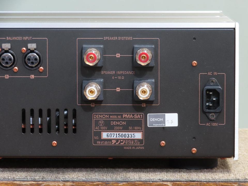 PMA-SA1 DENON - 中古オーディオ 高価買取・販売 ハイファイ堂