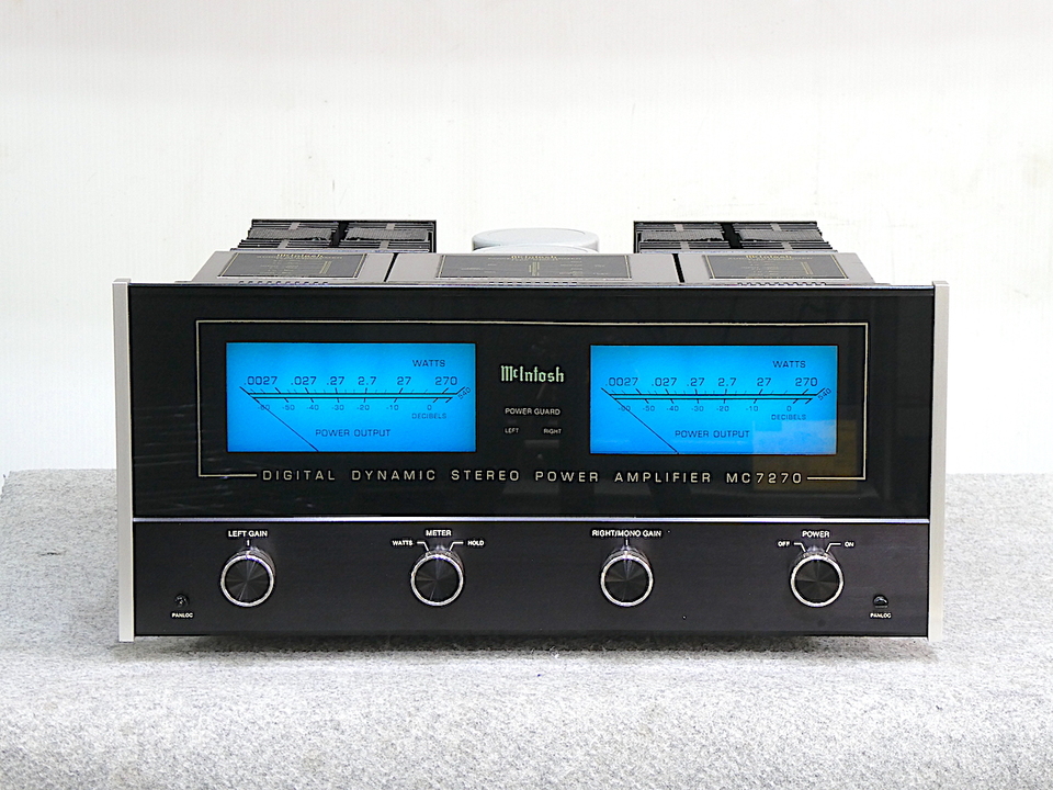 マッキントッシュメインアンプ7270難ありの出品です❣ MC7270 McIntosh - 中古オーディオ 高価買取・販売 ハイファイ堂