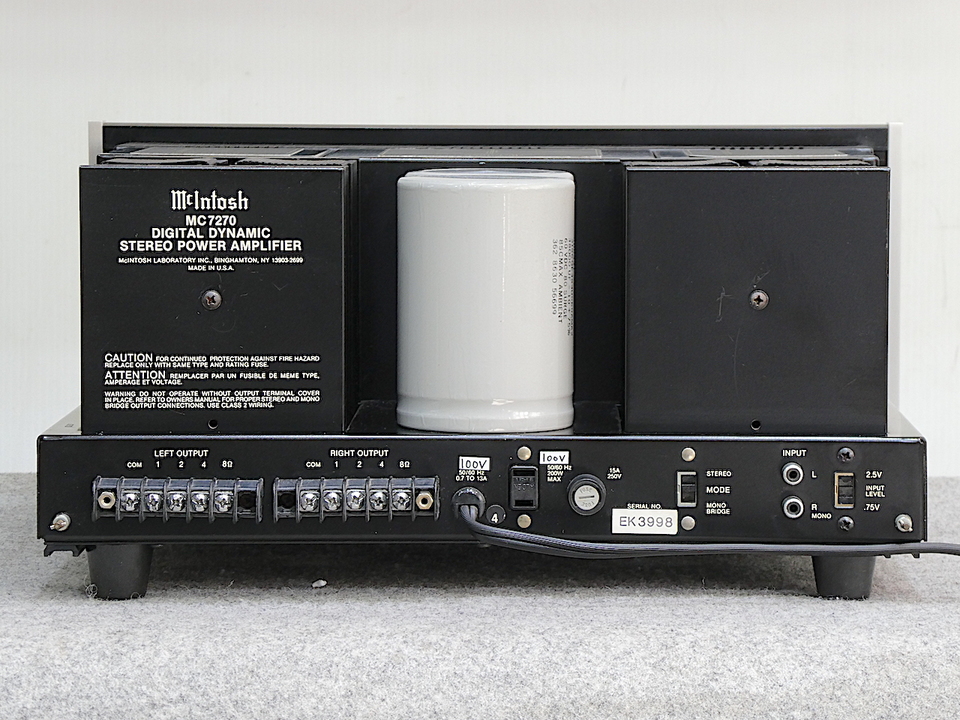 MC7270 McIntosh - 中古オーディオ 高価買取・販売 ハイファイ堂