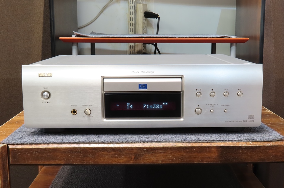 DENON DCD1500AE ジャンク DCD-1500AE DENON - 中古オーディオ 高価買取・販売 ハイファイ堂