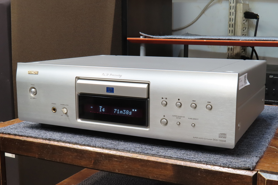 DENON DCD1500AE ジャンク DCD-1500AE DENON - 中古オーディオ 高価買取・販売 ハイファイ堂