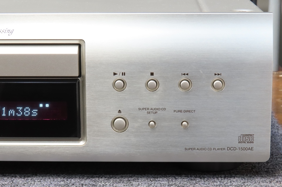 DCD-1500AE DENON - 中古オーディオ 高価買取・販売 ハイファイ堂