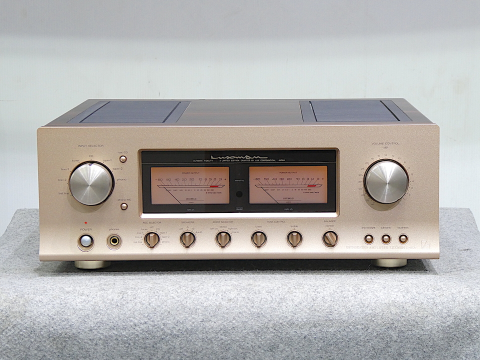 動作品】 LUXMAN ラックスマン プリメインアンプ L-507 【公式通販】