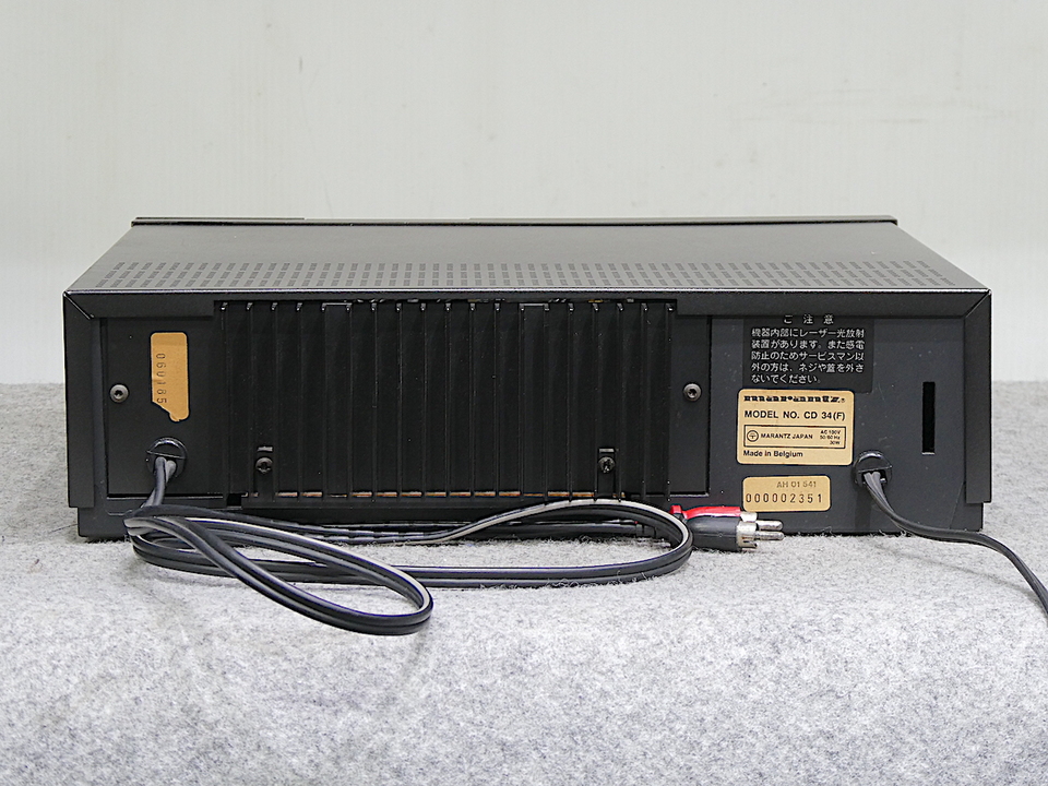 CD-34 marantz - 中古オーディオ 高価買取・販売 ハイファイ堂