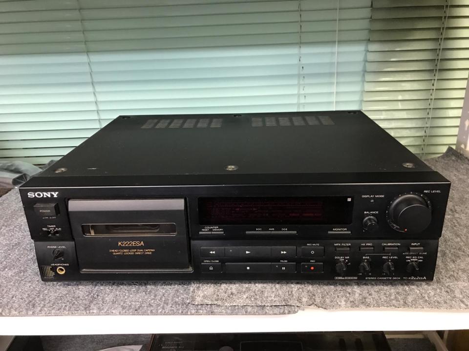 TC-K222ESA SONY - 中古オーディオ 高価買取・販売 ハイファイ堂
