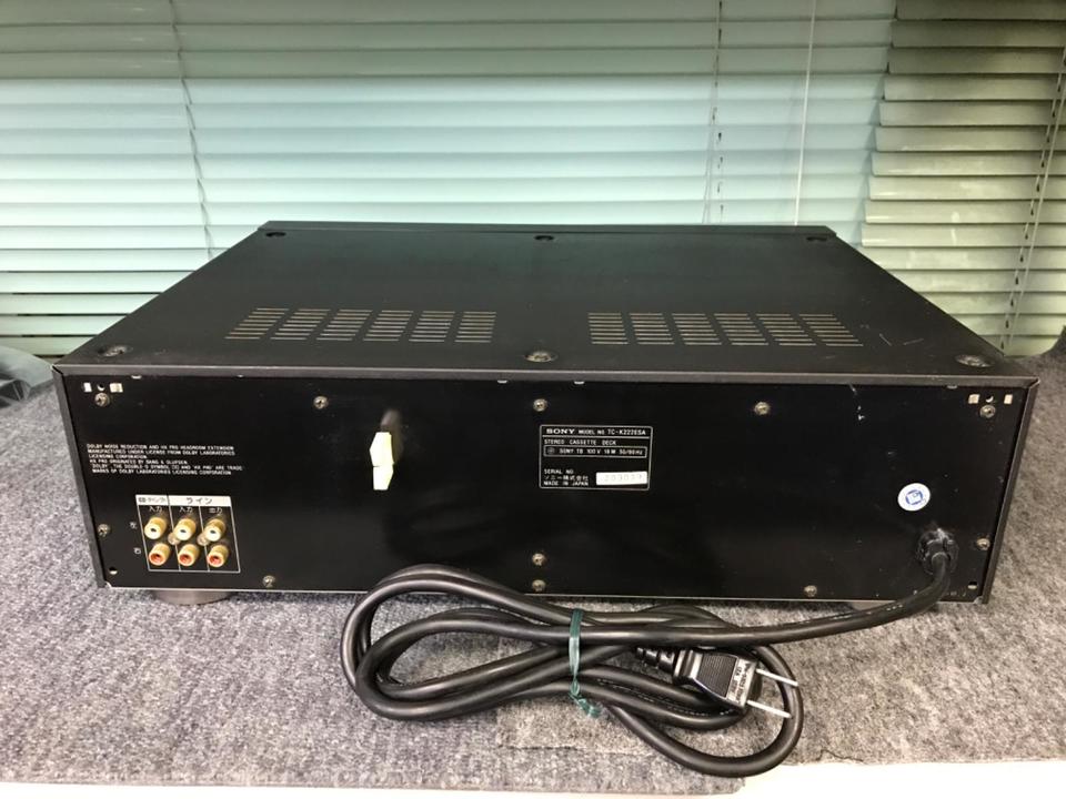 その他 Sony TC-K222ESA TC-K222ESA SONY - 中古オーディオ 高価買取・販売 ハイファイ堂