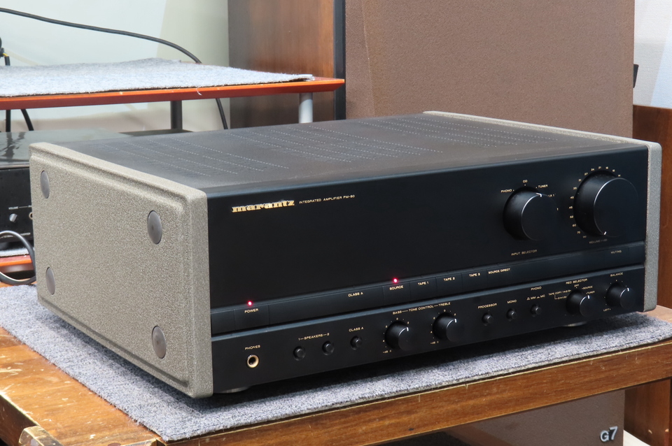 Marantz PM-80 ブラック　プリメインアンプ　ジャンク PM-80 marantz - 中古オーディオ 高価買取・販売 ハイファイ堂