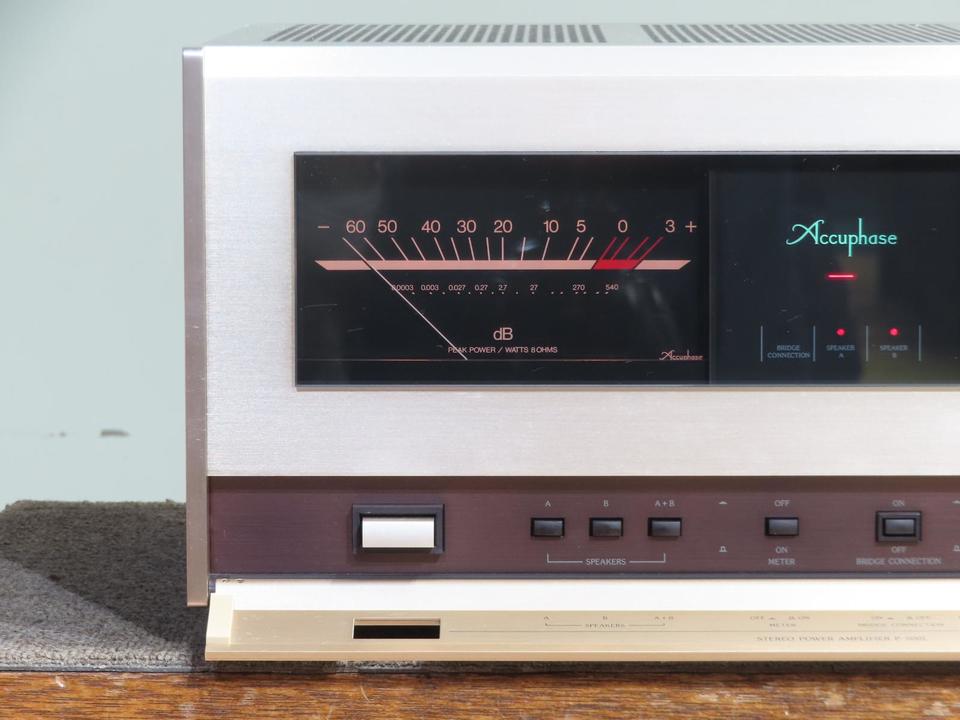 Accuphase アキュフェーズ P-500L パワーアンプ アキュフェーズ Accuphase P-500L パワーアンプ @43607 / 中古