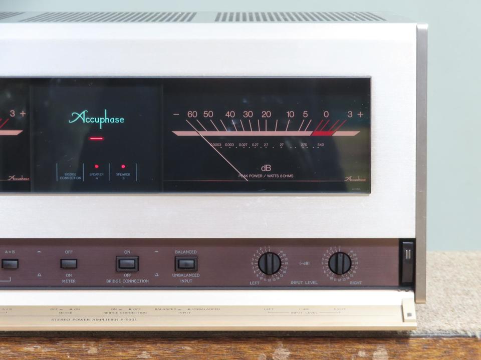 Accuphase アキュフェーズ　P-500L　最高級アンプ　11c25 アキュフェーズ Accuphase P500L パワーアンプ