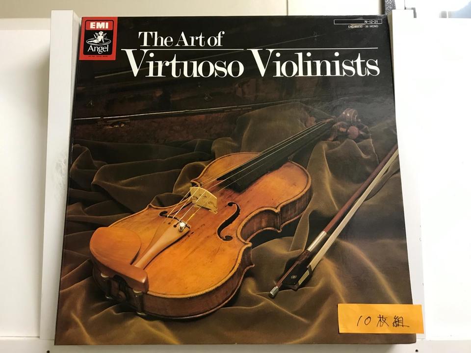秘蔵盤 ヴァイオリンの巨匠達(MONO/EMI Angel)10枚セット - 中古