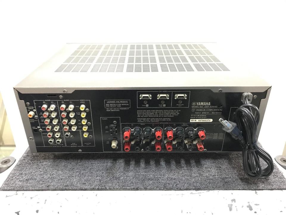 アンプ YAMAHA DSP-AX440(N) YAMAHA（ヤマハ） Yamaha DSP-AX440 AVアンプ 映画鑑賞 音楽鑑賞 -a493