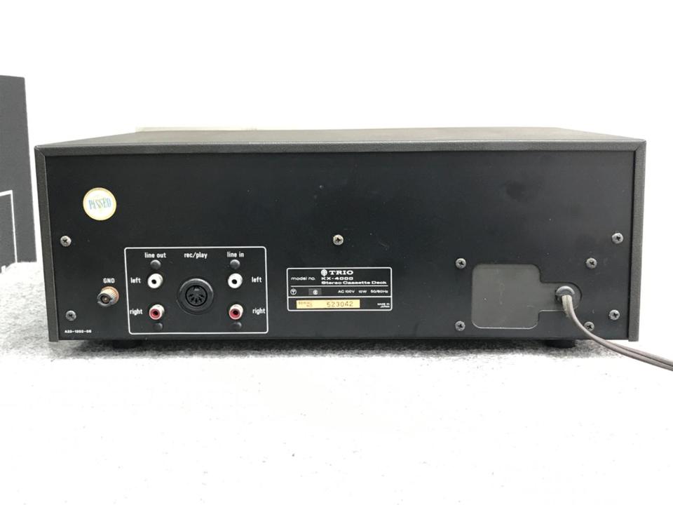 KX-4000 TRIO - 中古オーディオ 高価買取・販売 ハイファイ堂