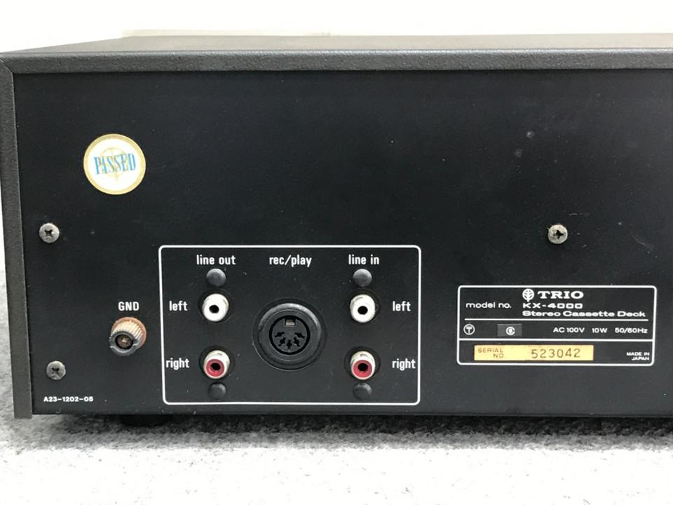 KX-4000 TRIO - 中古オーディオ 高価買取・販売 ハイファイ堂