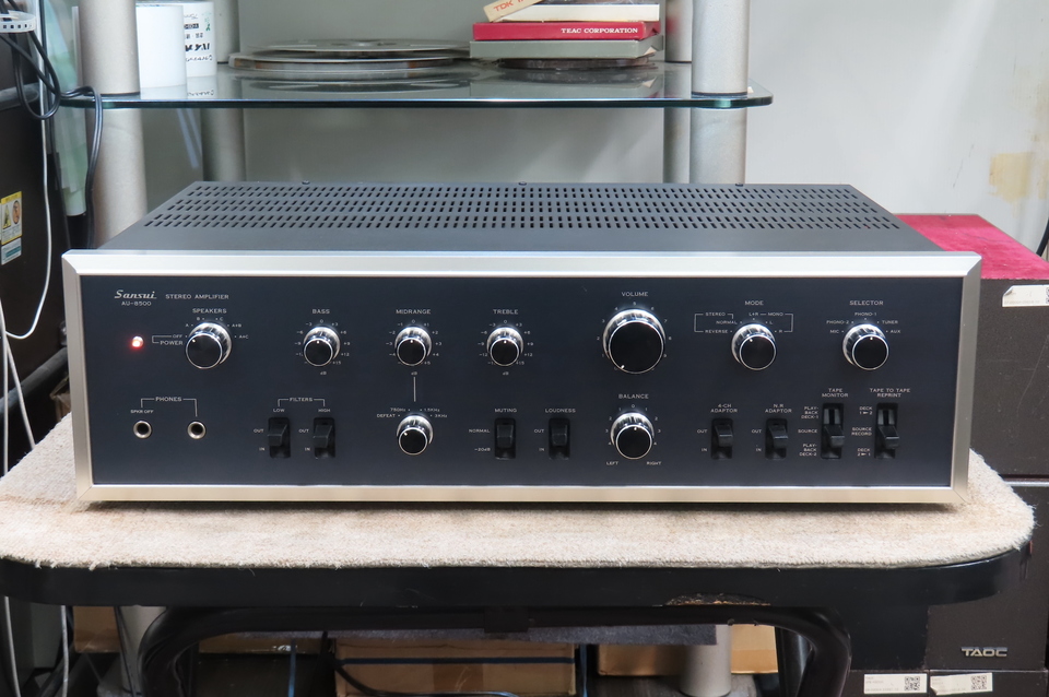 □ Sansui サンスイ AU-8500 プリメインアンプ ジャンク Yahoo!オークション -「sansui au 8500」の落札相場・落札価格