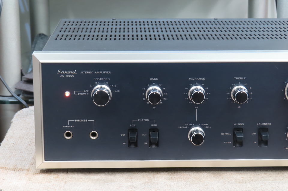 □ Sansui サンスイ AU-8500 プリメインアンプ ジャンク □ Sansui サンスイ AU-8500 プリメインアンプ ジャンク