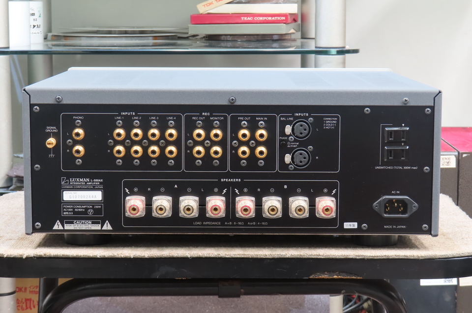 L-550AX LUXMAN - 中古オーディオ 高価買取・販売 ハイファイ堂