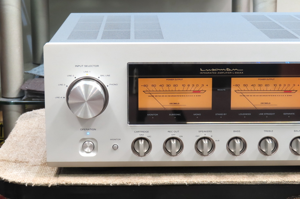 L-550AX LUXMAN - 中古オーディオ 高価買取・販売 ハイファイ堂