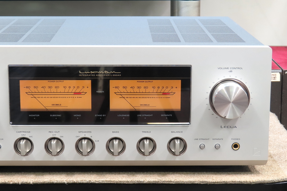 L-550AX LUXMAN - 中古オーディオ 高価買取・販売 ハイファイ堂