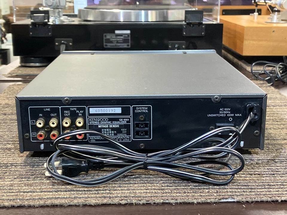 KENWOOD k's GE-1001 イコライザー　ケンウッド KENWOOD GE-1001 Parametric Equalizer 100V | eBay