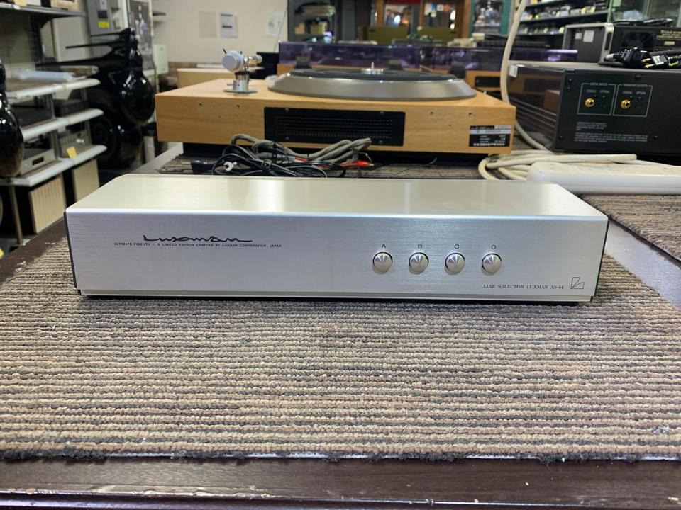LUXMAN AS-44 高品位 ラインセレクター 完動美品 処分特価です！ AS-44