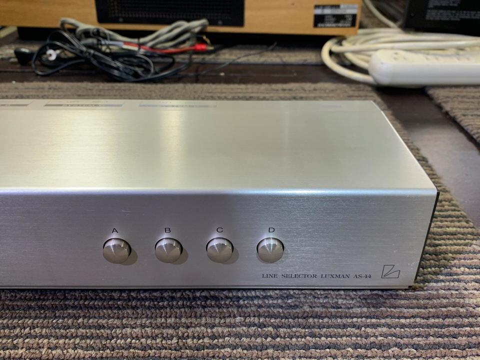 LUXMAN　AS-44　高品位 ラインセレクター　完動美品　処分特価です！ LUXMAN AS-44 ラインセレクター | オーディオセレクター他 | シマムセン