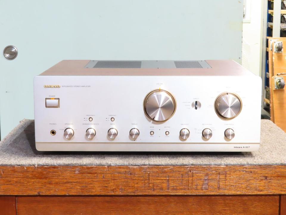 アンプ ONKYO Integra A-927 integra A-927 ONKYO - 中古オーディオ 高価買取・販売 ハイファイ堂