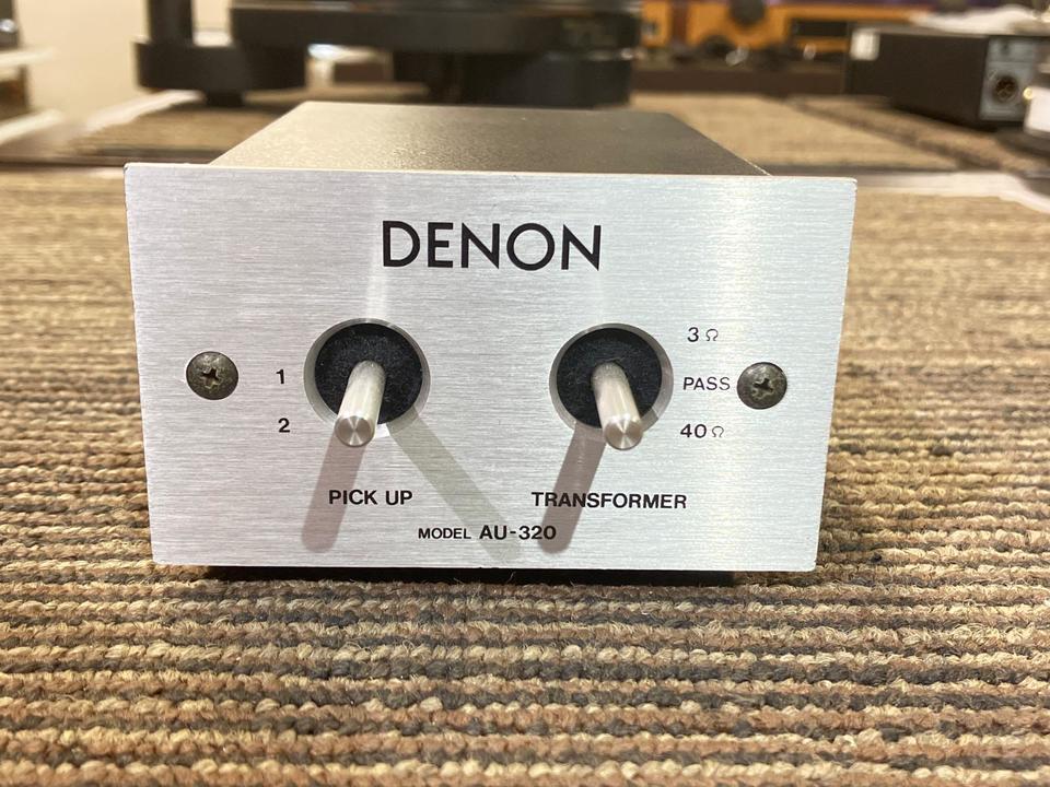 DENON AU-320 低ノイズ高級トランス 動作確認済品 AU-320 DENON - 中古オーディオ 高価買取・販売 ハイファイ堂