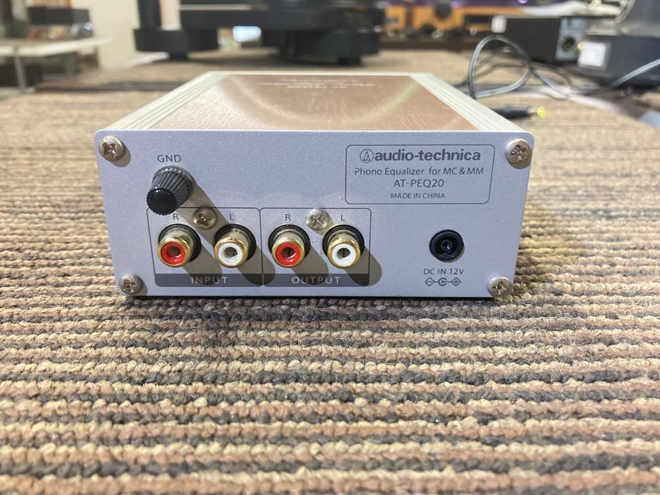 audio-technica フォノイコライザー AT-PEQ20 MC対応 AT-PEQ20