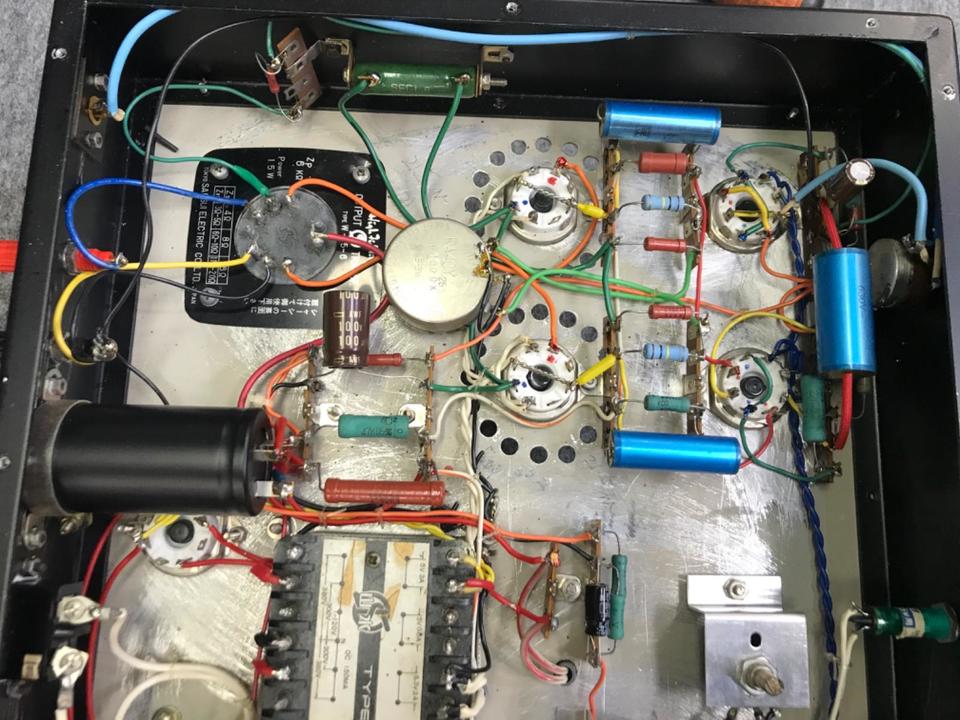 自作　真空管　パワーアンプ　自作マニアの方から購入　　ジャンク出品 2025年最新】Yahoo!オークション -真空管アンプ 自作(アンプ)の