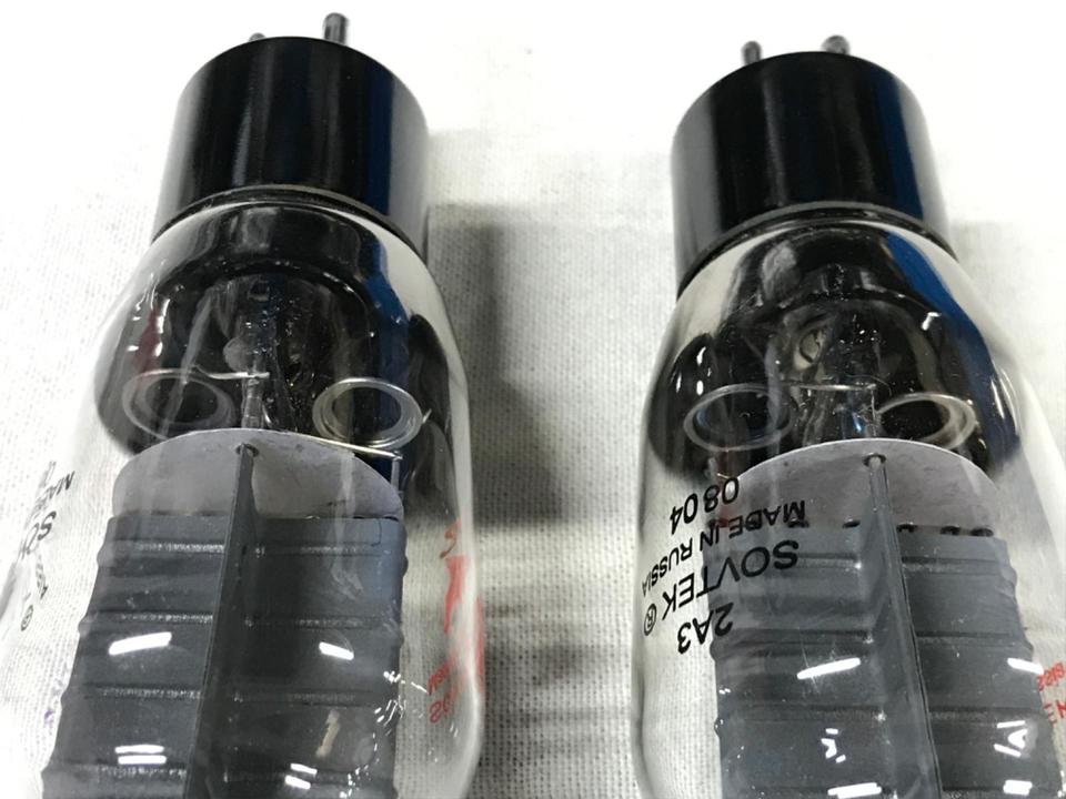 測定済 真空管 SOVTEK 2A3 2本セット 元箱付 m0o9783 測定済 真空管