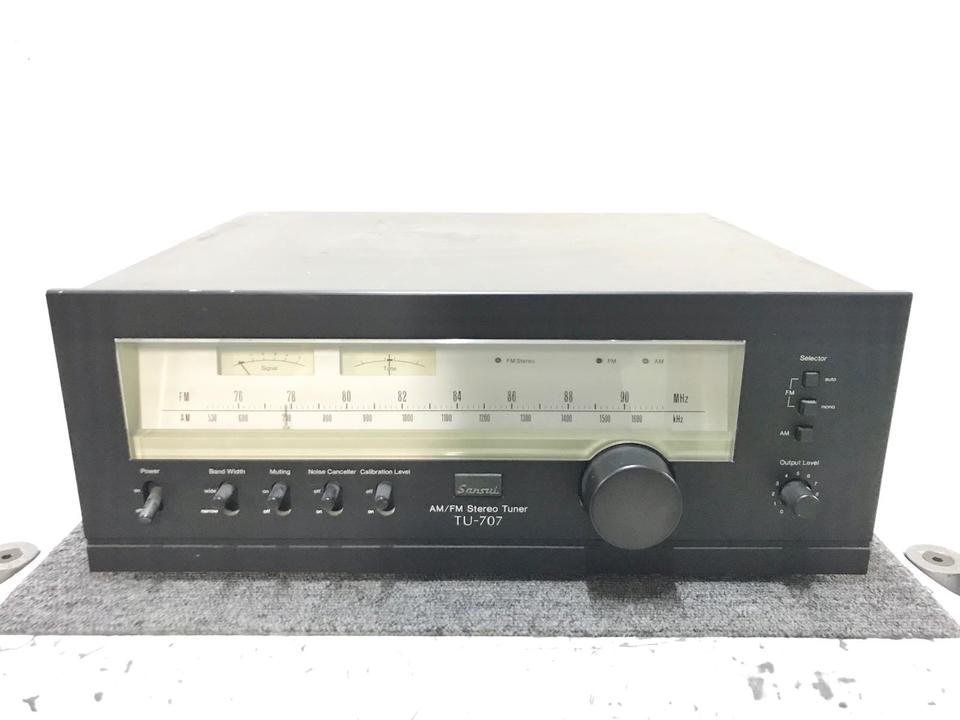 【動作品】Sansui サンスイ TU-707 AM/FM ステレオチューナー サンスイAM/FM ステレオチューナー TU-707 SANSUI TU-707の仕様 サンスイ