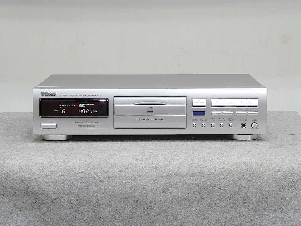 ◆優良動作品◆TEAC ティアック CDレコーダー CD-RW890MK2 Yahoo!オークション -「teac cd-rw890mkii」の落札相場・落札価格