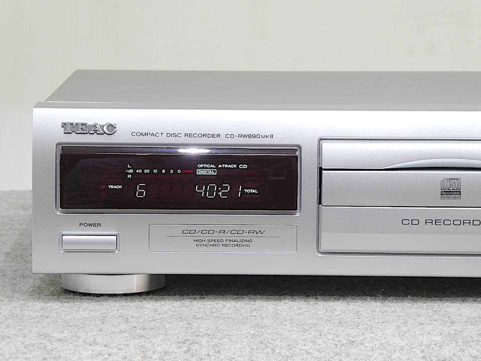 CD-RW890MK2 TEAC - 中古オーディオ 高価買取・販売 ハイファイ堂