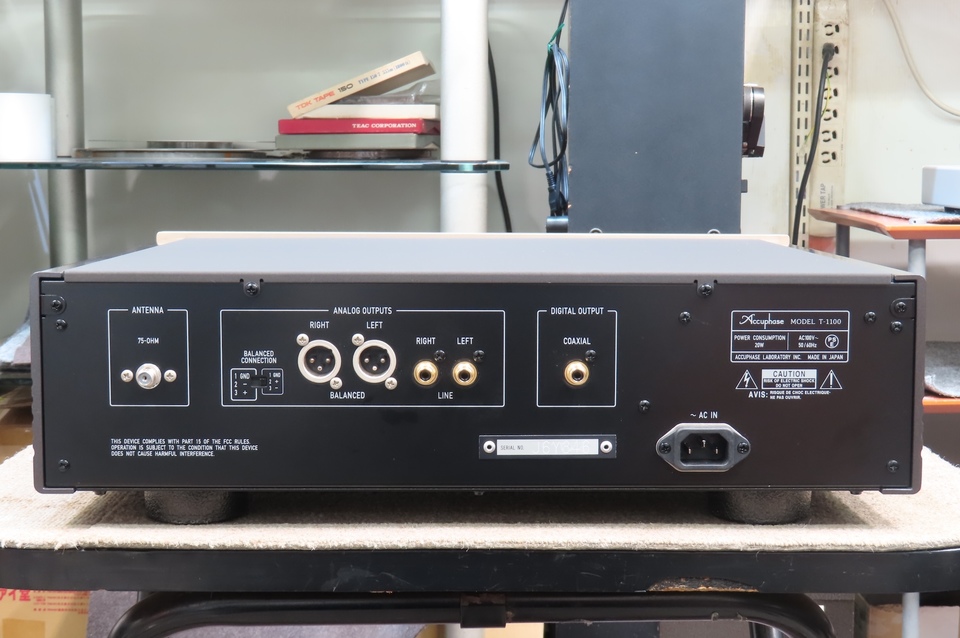 T-1100 Accuphase - 中古オーディオ 高価買取・販売 ハイファイ堂