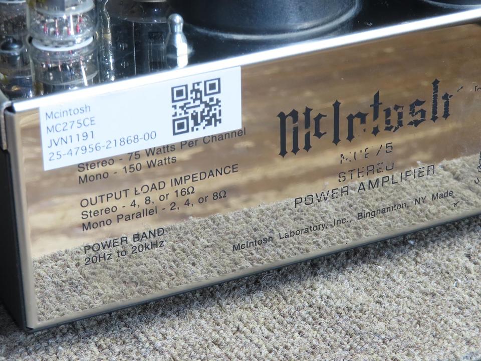 MC275 ver.4 Mcintosh - 中古オーディオ 高価買取・販売 ハイファイ堂
