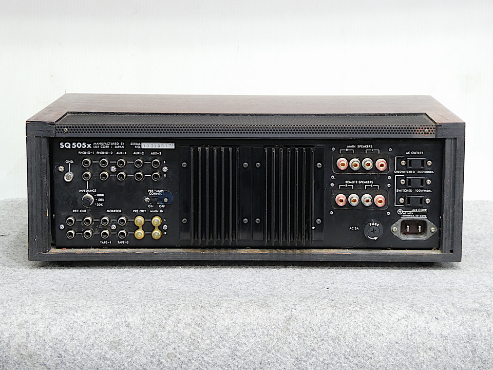 SQ505X LUXMAN - 中古オーディオ 高価買取・販売 ハイファイ堂