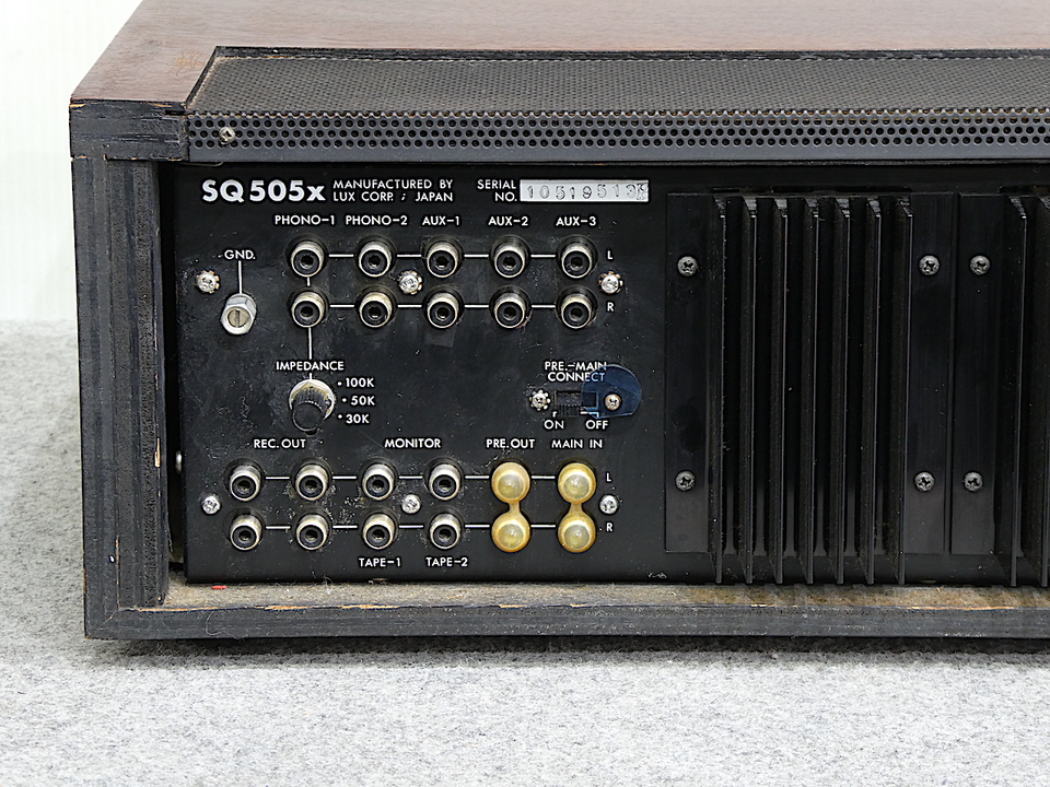 SQ505X LUXMAN - 中古オーディオ 高価買取・販売 ハイファイ堂