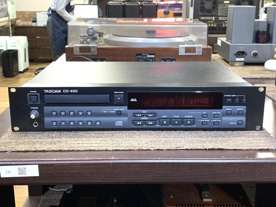 CD-450 TASCAM - 中古オーディオ 高価買取・販売 ハイファイ堂