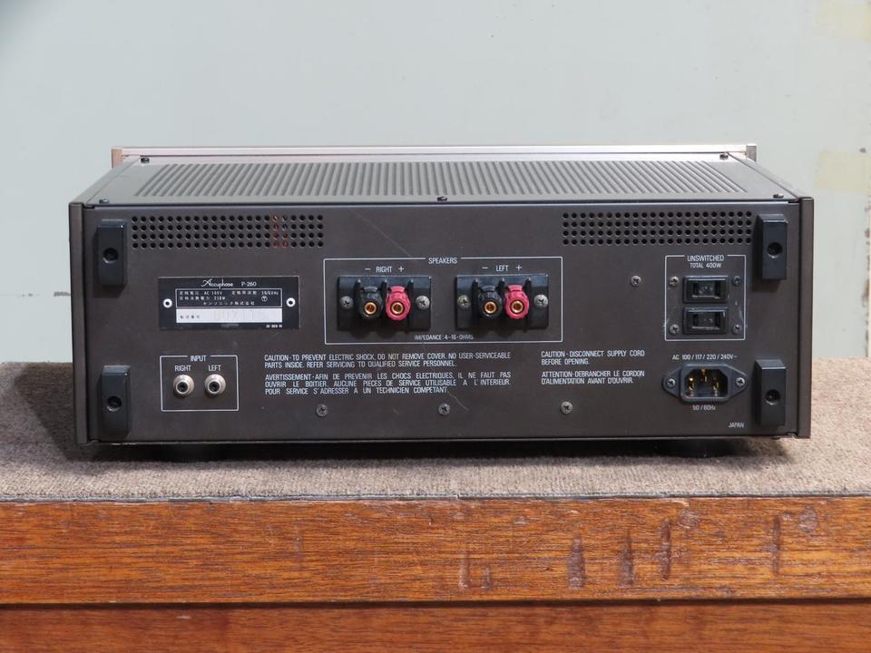 P-260 Accuphase - 中古オーディオ 高価買取・販売 ハイファイ堂