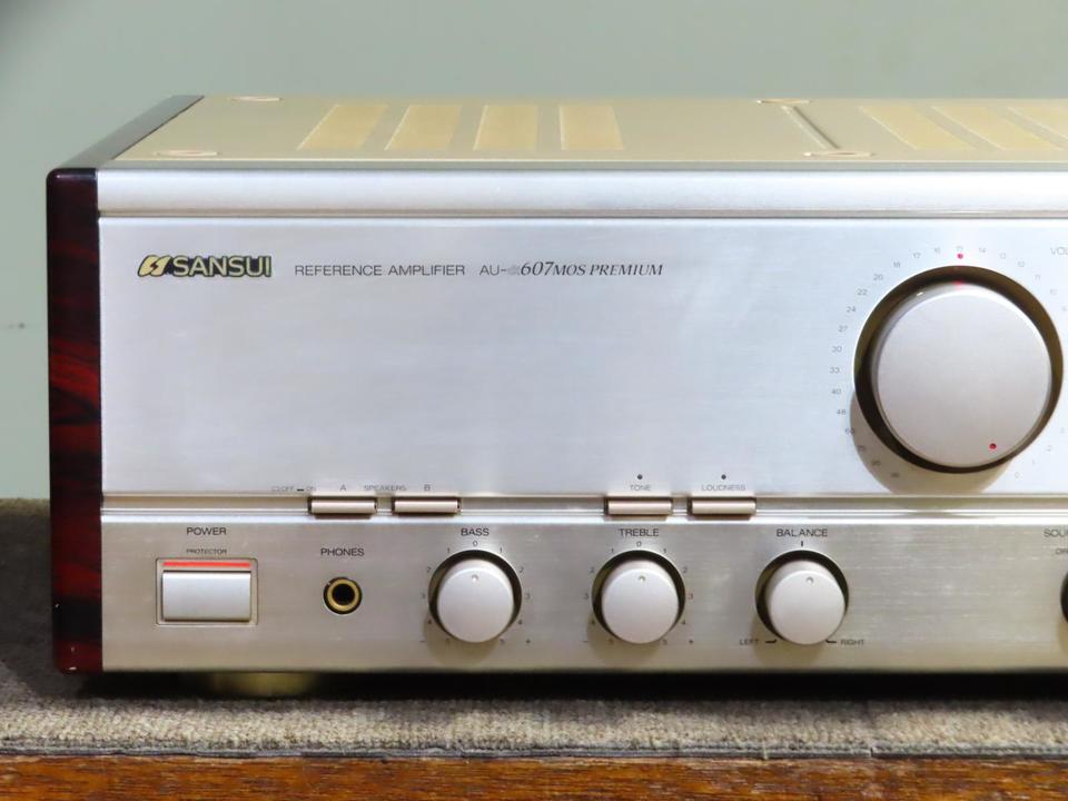 アンプ SANSUI AU-a607 MOS PREMIUM SANSUI AU-α607 MOS Premium プリメインアンプ / 札幌の中古オーディオ