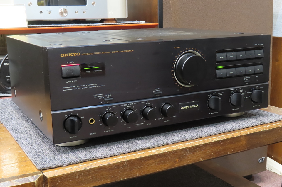 Integra A-817EX ONKYO - 中古オーディオ 高価買取・販売 ハイファイ堂