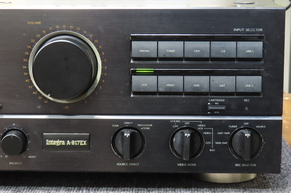 Integra A-817EX ONKYO - 中古オーディオ 高価買取・販売 ハイファイ堂