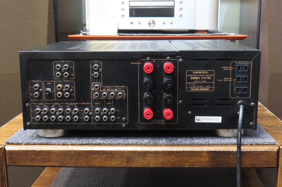 Integra A-817EX ONKYO - 中古オーディオ 高価買取・販売 ハイファイ堂