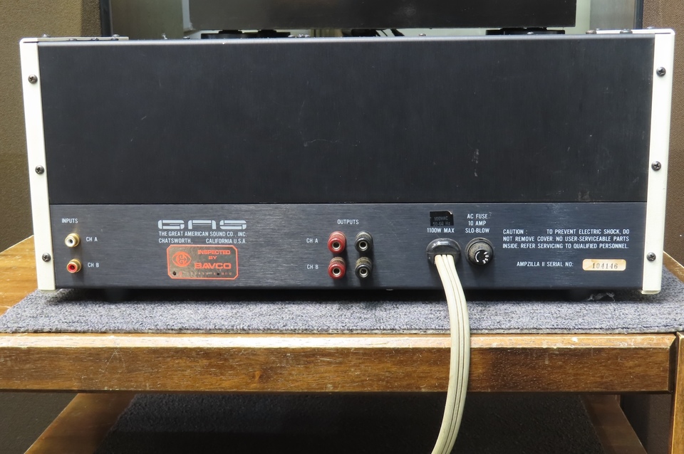AMPZILLA 2A GAS - 中古オーディオ 高価買取・販売 ハイファイ堂